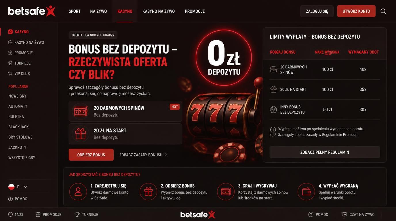 Minimalny depozyt 0 zł – ile naprawdę można wypłacić?