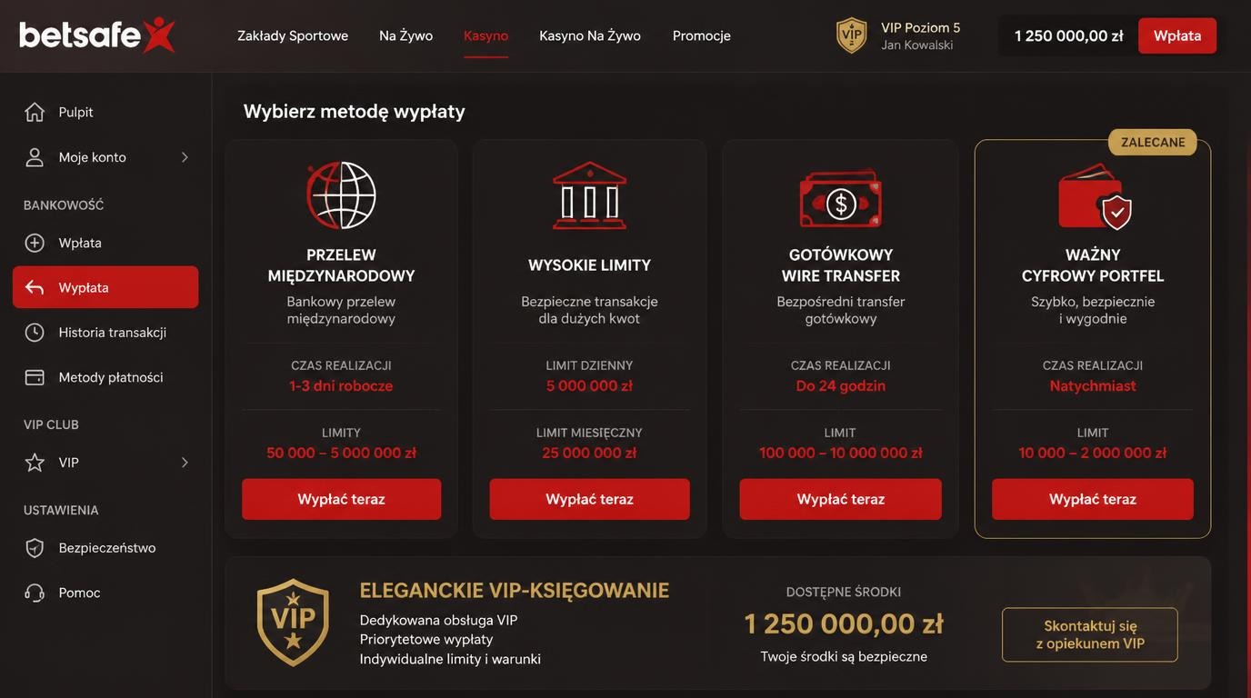 Ikona przedstawiająca wysoką wpłatę bankową dla graczy VIP